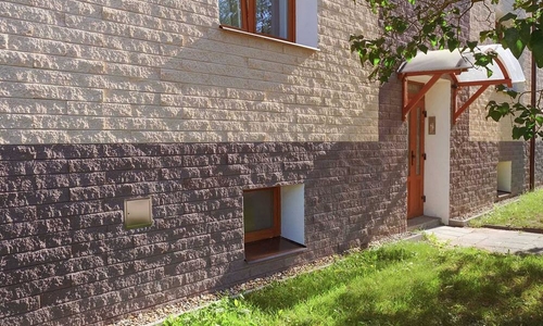 Fotografie realizací fasád pro bytový dům